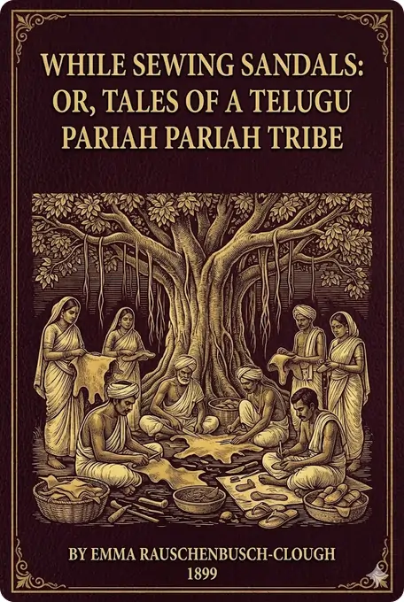 While Sewing Sandals cover